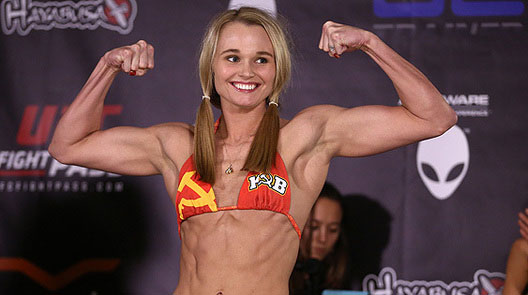 Photo of Kickboxer and MMA fighter, Andrea Lee.