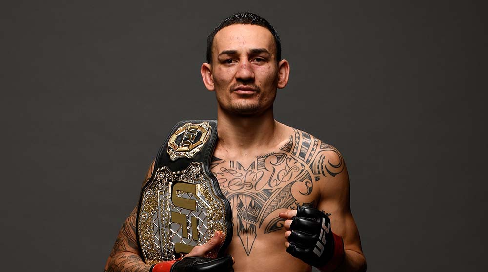 Photo of MMA fighter, Max Holloway.